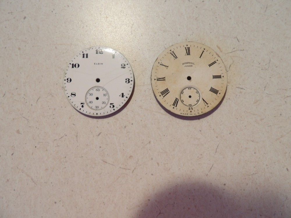 Vinage Pocket Watch Dails