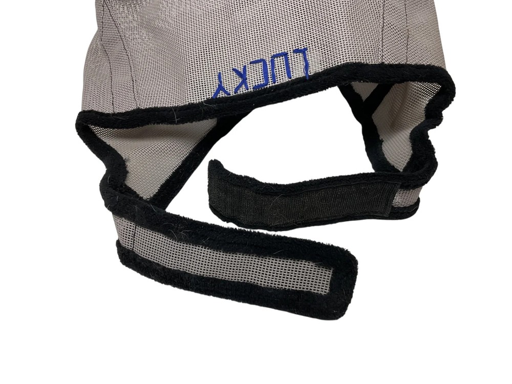 Mesh Fly Mask with Adjustable Crown Pony Gray/Black