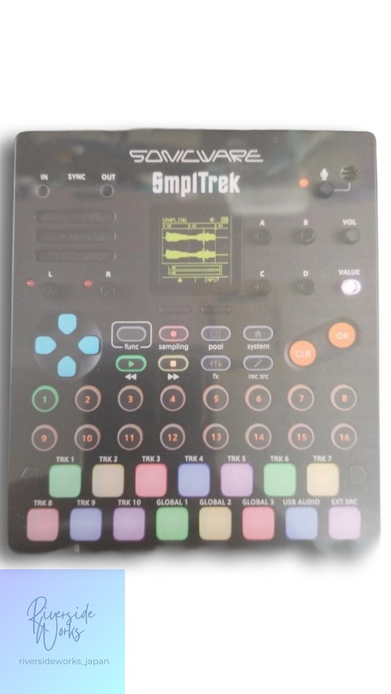 SONICWARE TRK-010 Portable Production Sampler - Unused Condition JP