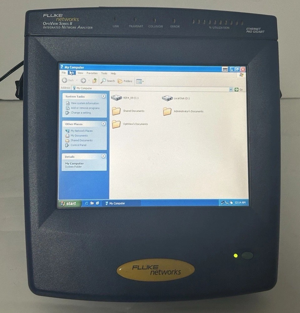 Fluke Network Optiview Series II Integrated Network Analyzer Excellent Condition