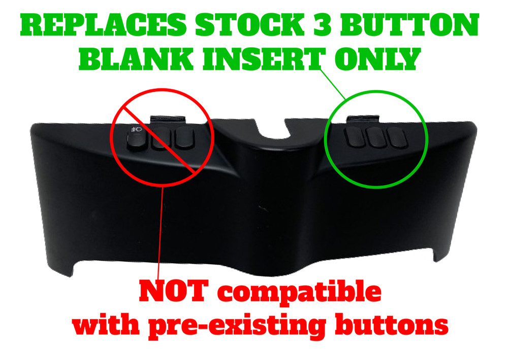 One Auxiliary Latching Button Switch Panel . 14 - 23 Harley Davidson Touring