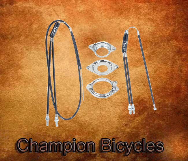 Original! ROTOR SET 1 INCH CHROME. 214541