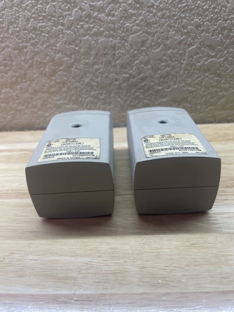 Lot (2) Samsung B/W Camera SSC-12C untested