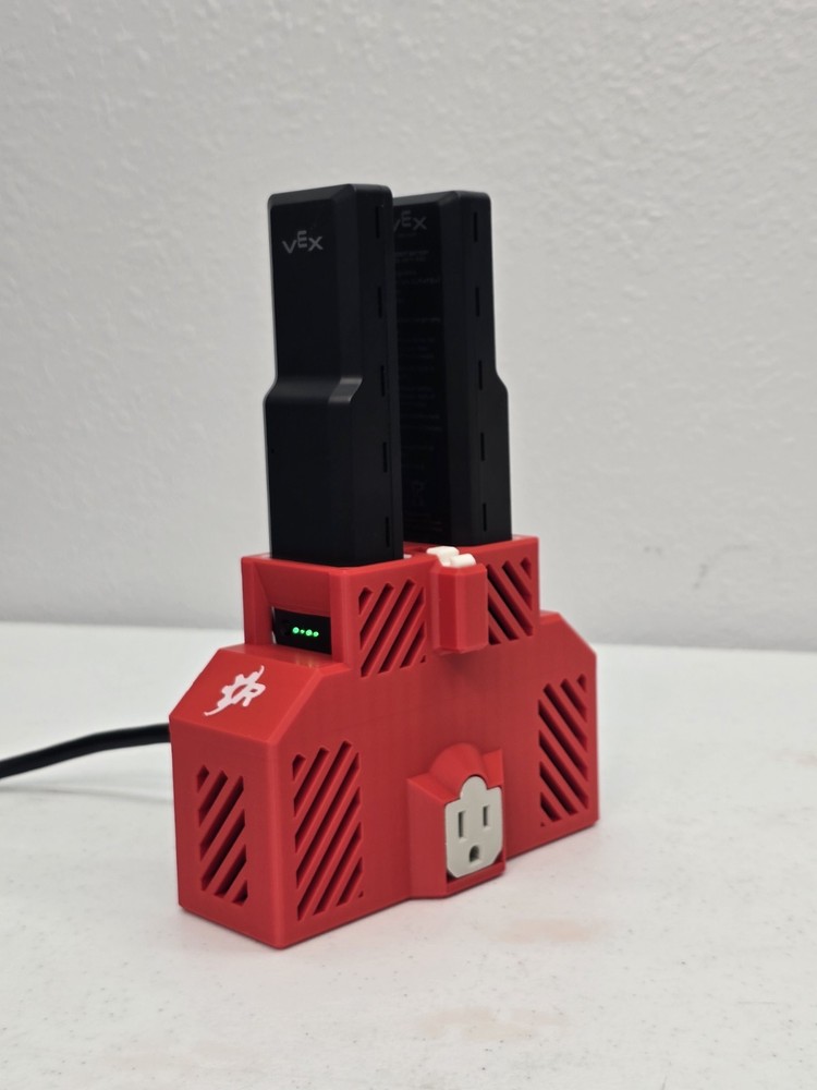 VEX V5 Battery Charging Dock (Dual) - Modular Stackable System + Power Splitter
