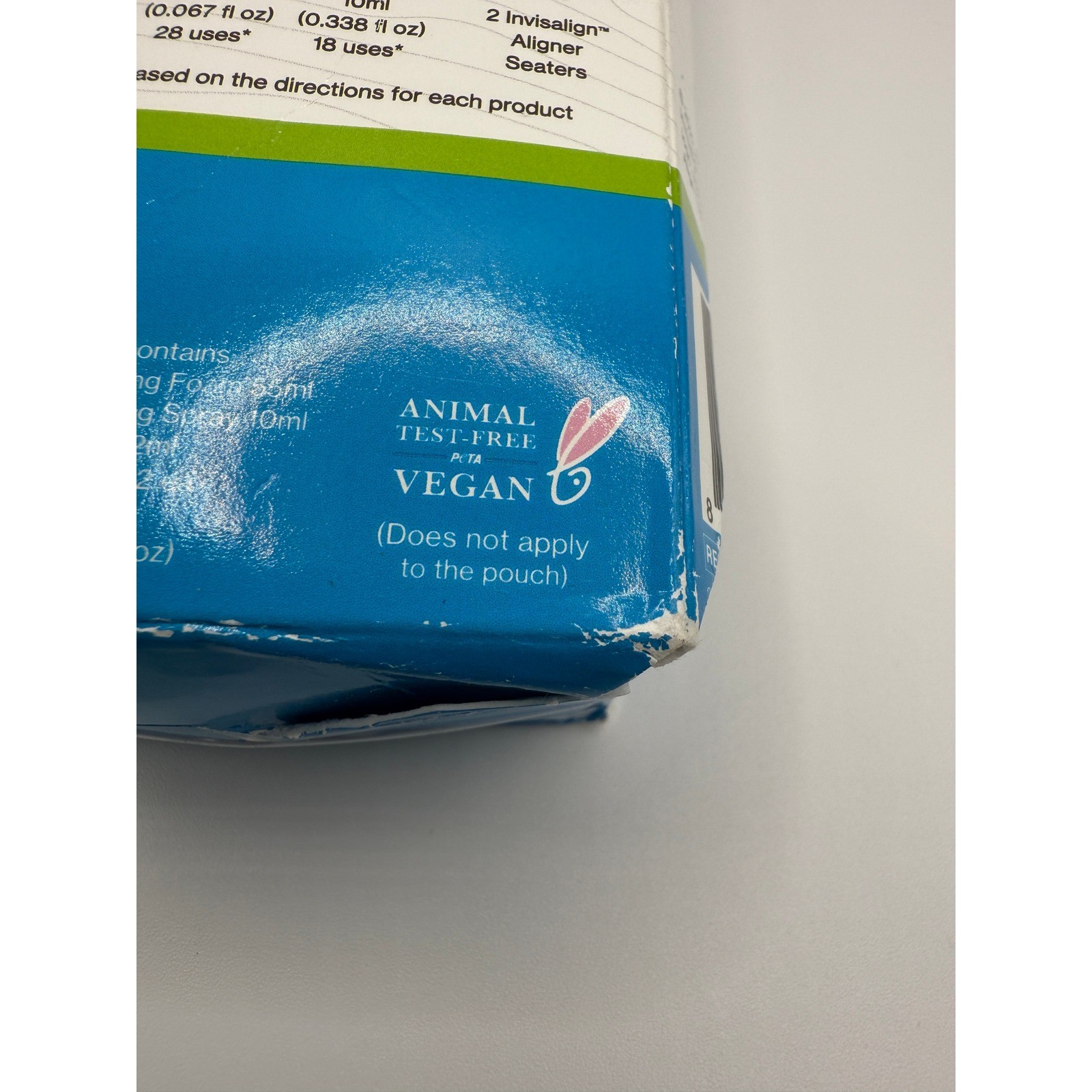 Invisalign Essentials Kit Aligners Cleaning Foam Whitening Pen Travel Pouch