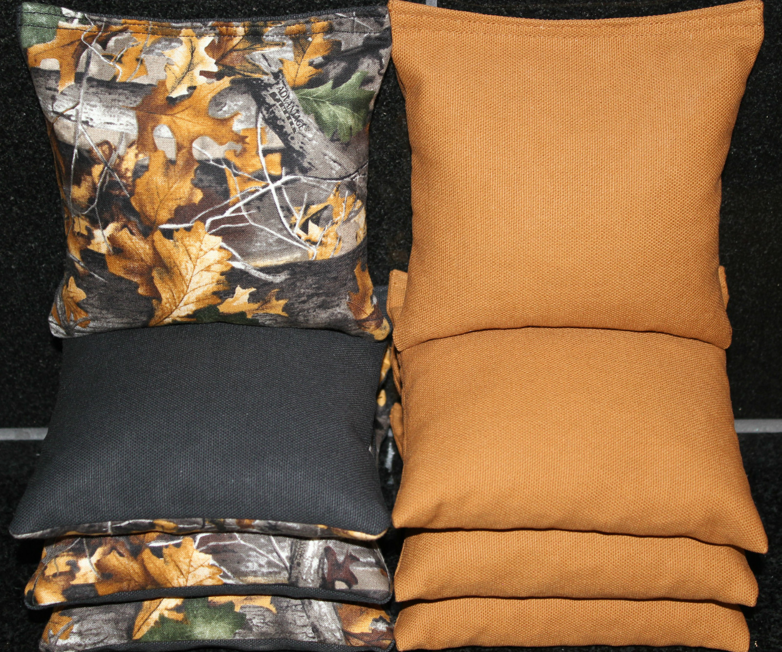 8 CORNHOLE BEAN BAGS REALTREE HUNTING BAGGO TOSS CORN HOLE Top Quality Handmade!