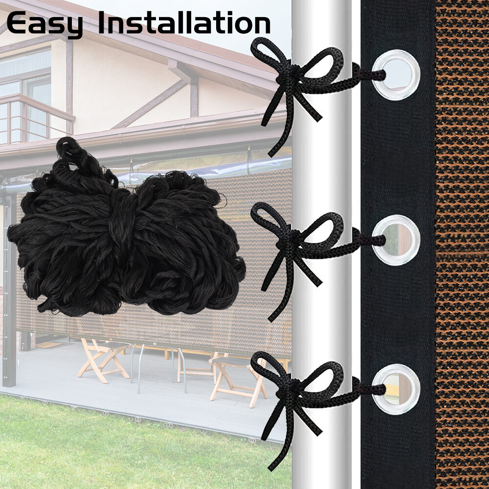 Sun Shade Sail Canopy Shelter Patio Yard Pool Mesh Cover Outdoor UV Protection