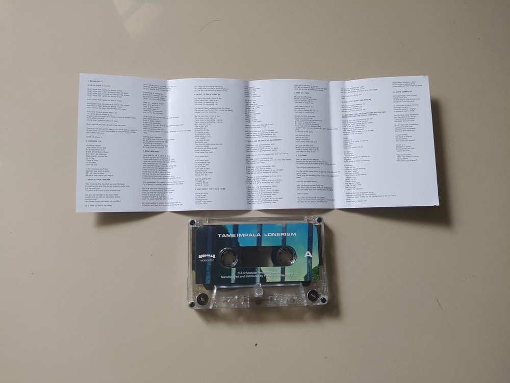 Tame impala Cassette tape