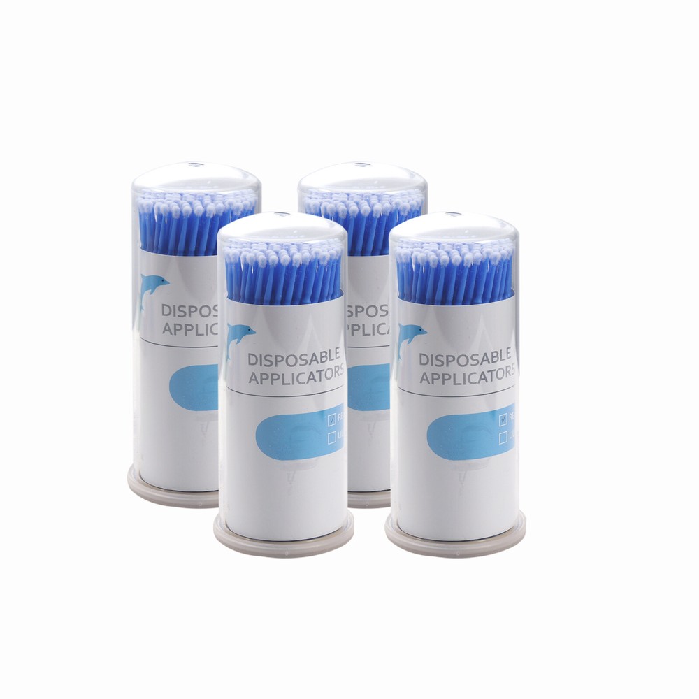 400 Dental Micro Brush Microbrush Bendable Applicator Tips Regular 2.5mm