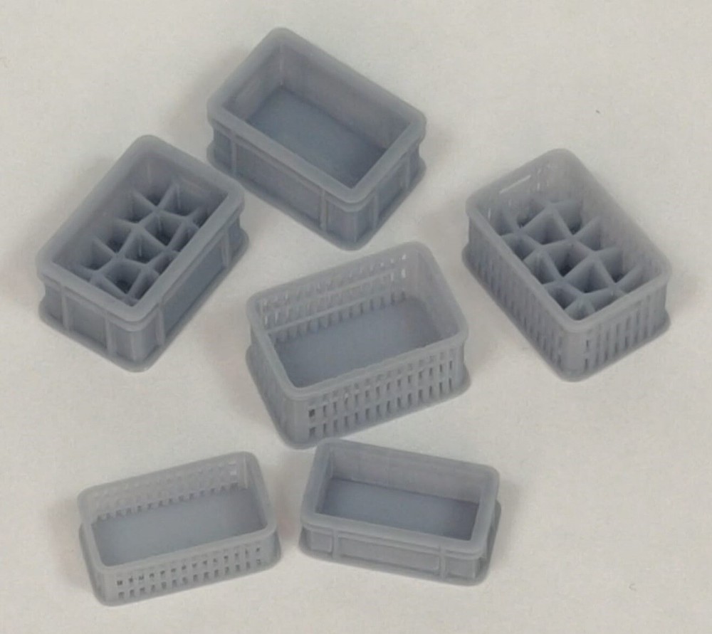 Cajas de Plástico, Plastic Boxes 1/35, 1/48, 1/72, 3D