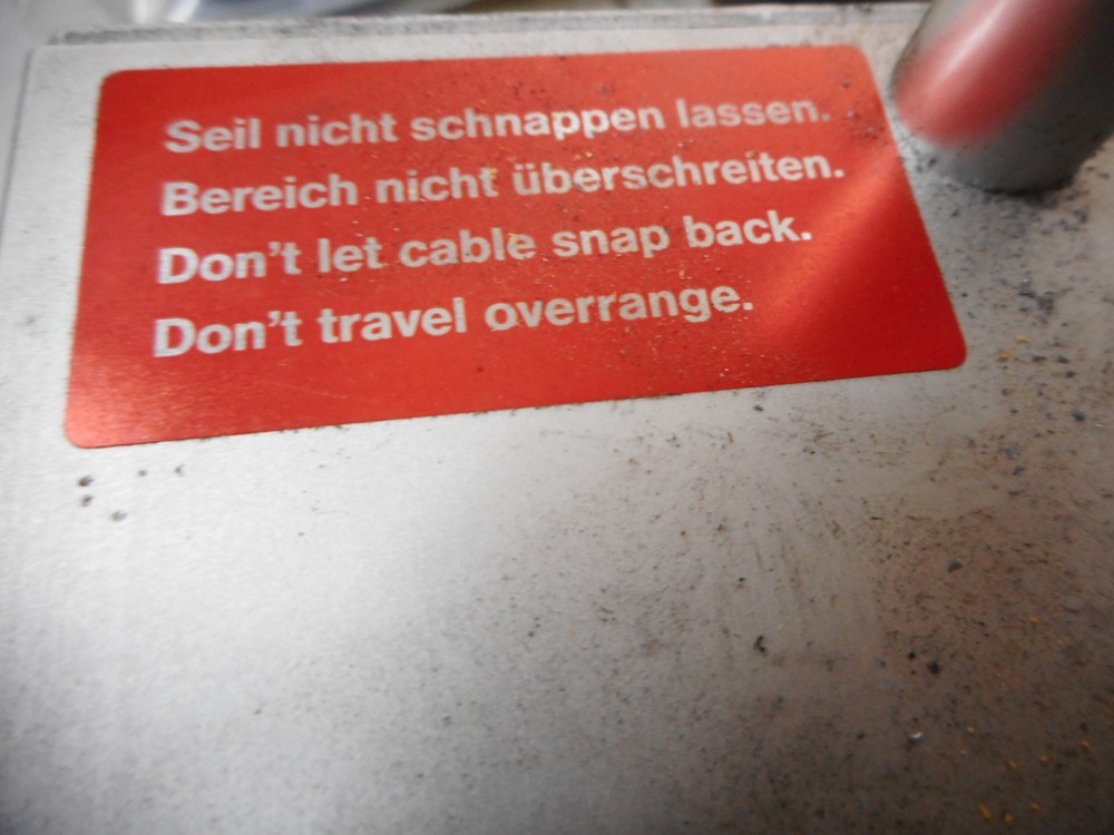 BAUMER IVO -- WIRE DRAW ENCODER 3000mm Length -- CAN OPEN ABSOLUTE -- GXP5W