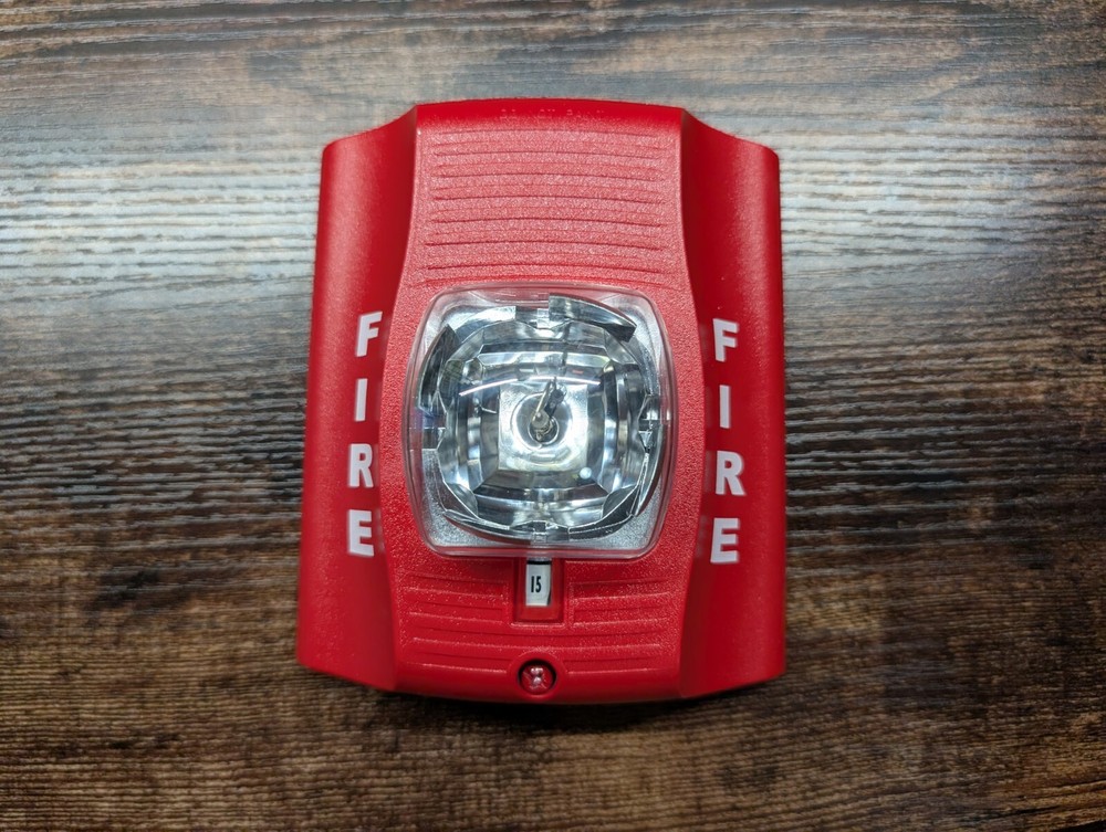 System Sensor SR Fire Alarm Strobe  - Used But Functional