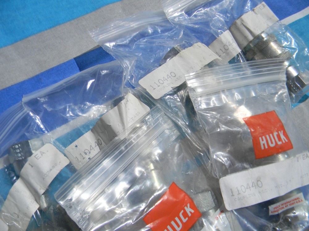 HUCK, Hydraulic Coupler/Coupling Assembly, #110440, NOS