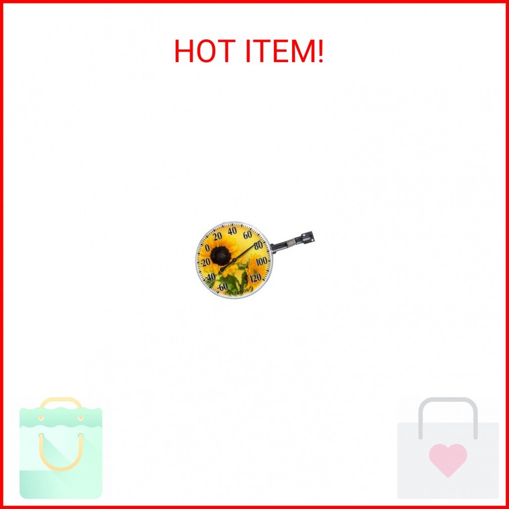 Taylor 5.25" Sunflower Thermometer