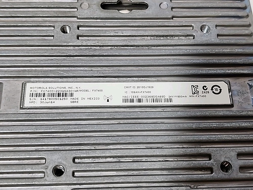 Motorola Fx7400-22315a30 RFID Reader