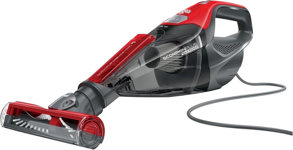 Effortless Cleaning with Scorpion Plus Handheld Vacuum - Compact & Versatile