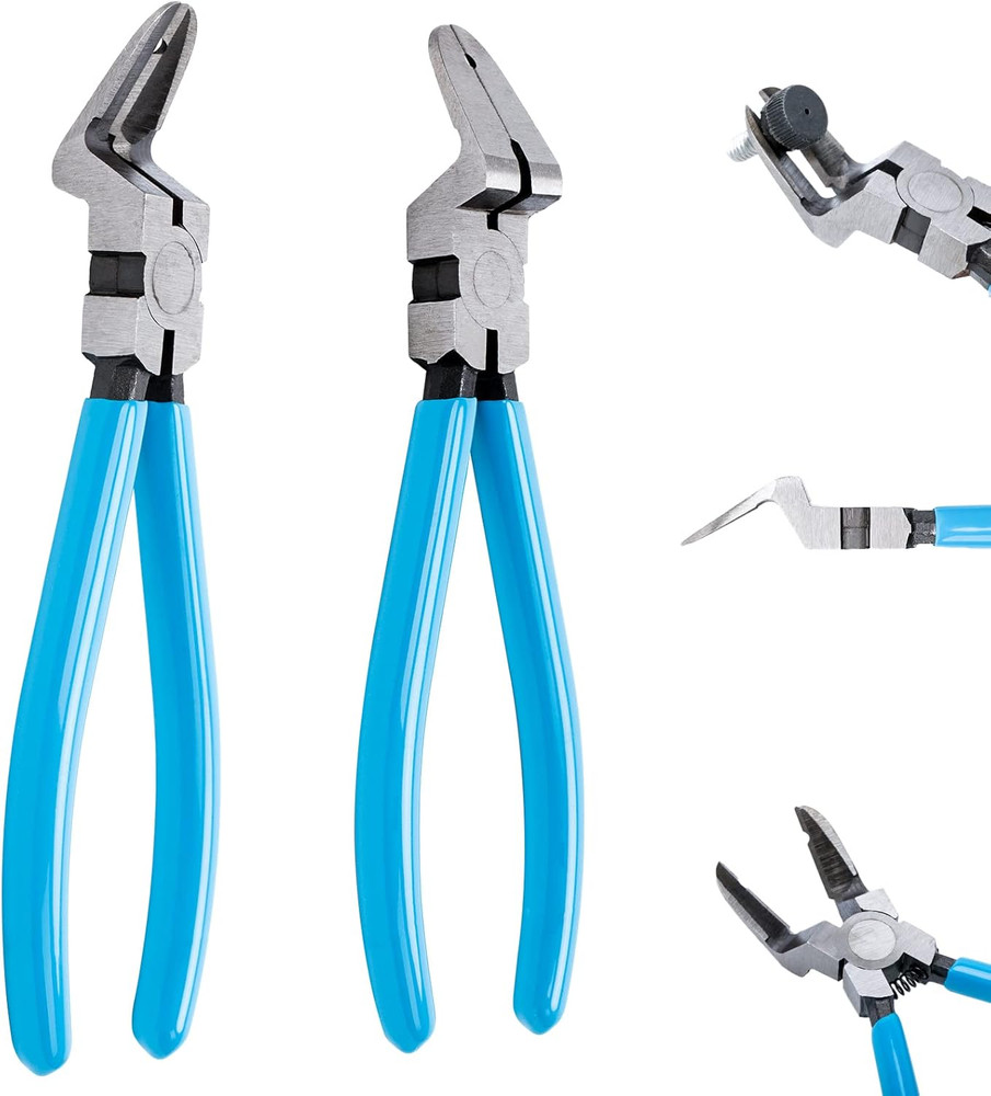 Multi-Function Diagonal Side Cutting Plier Car Trim Panel Clip Cutter Puller Fas