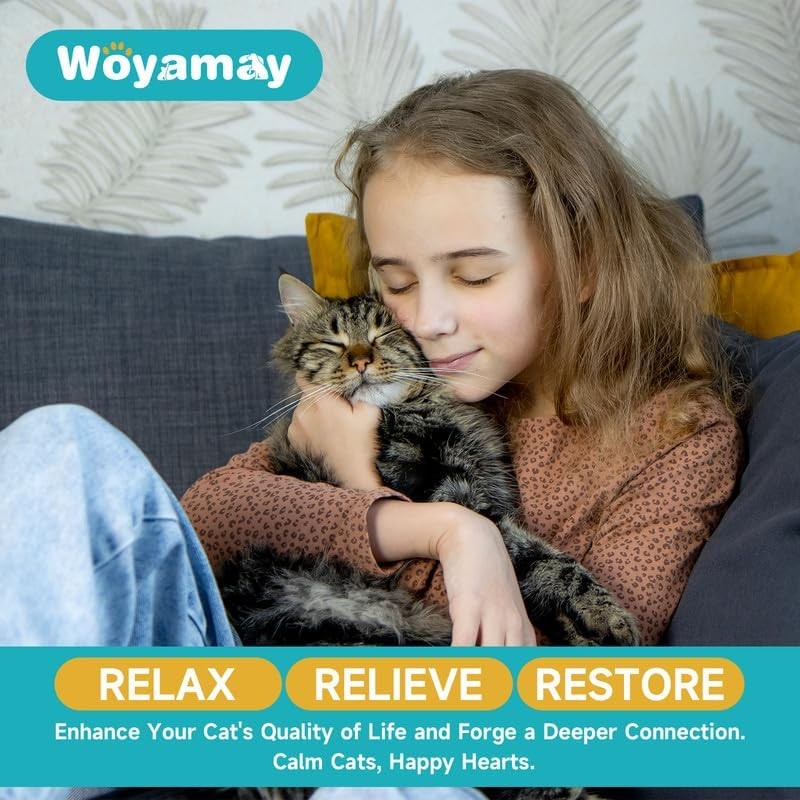 Cat Calming Diffuser - Cat Pheromones Calming Diffuser for Cat Anxiety Relief