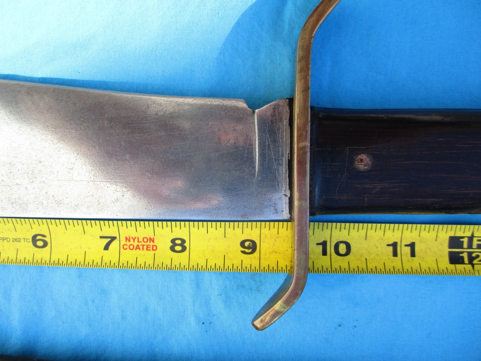 Vintage Western Bowie Knife 1960s Vietnam Era Old Used (Not Marked W49)