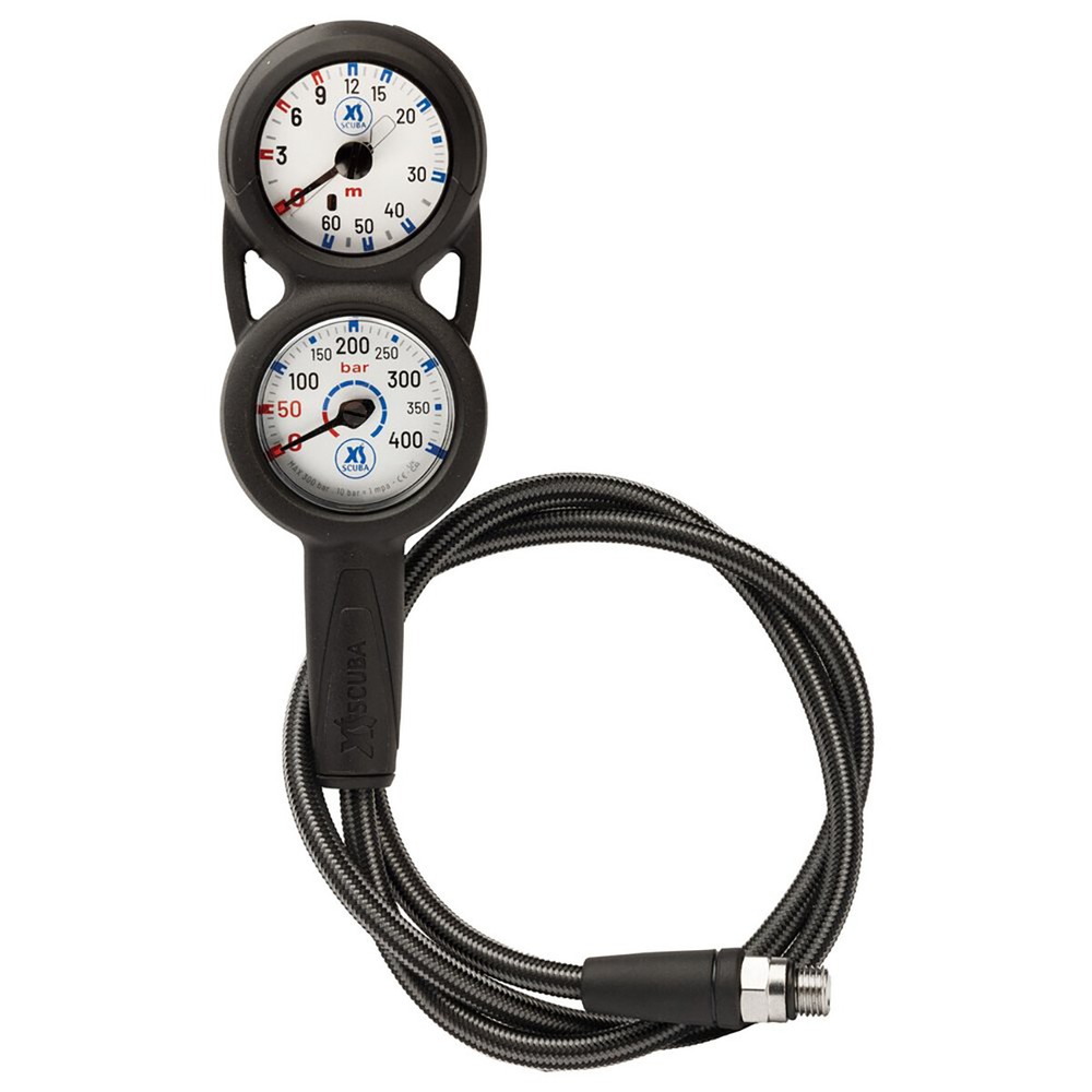 XS Scuba QuikVu Pressure Depth Gauge Console