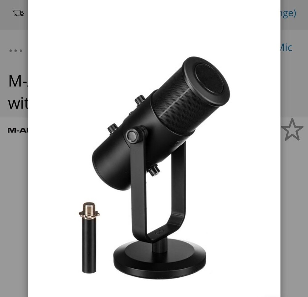 M-Audio Uber Mic USB Microphone with Headphone Output