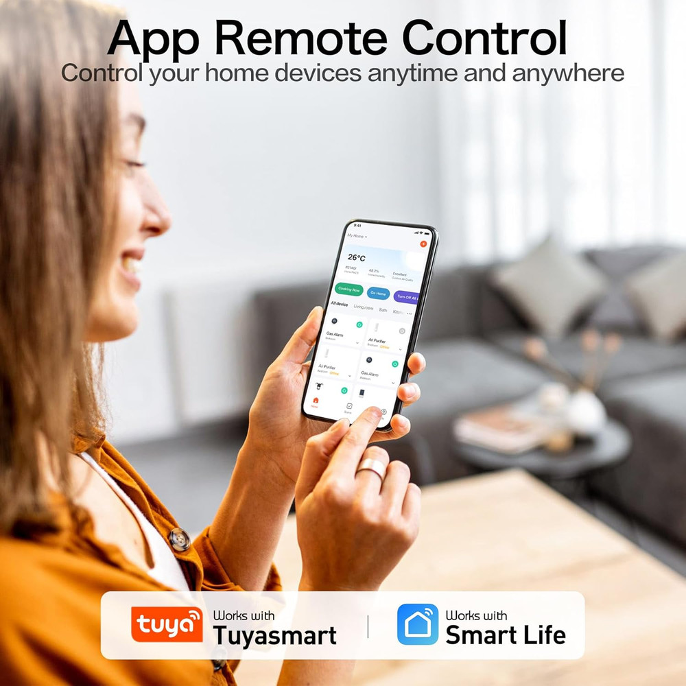 🔌 Smart WiFi Plug | Alexa & Google | Remote App & Timer Control