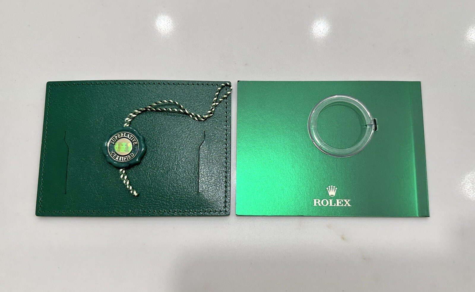 OEM Rolex Daytona N101 Bezel Protector Booklet SET 116500 116520 116508 116505