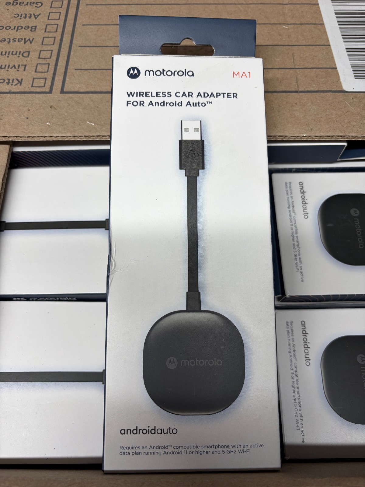 Used Motorola Sound MA1 Wireless Car Adapter For Android Audio