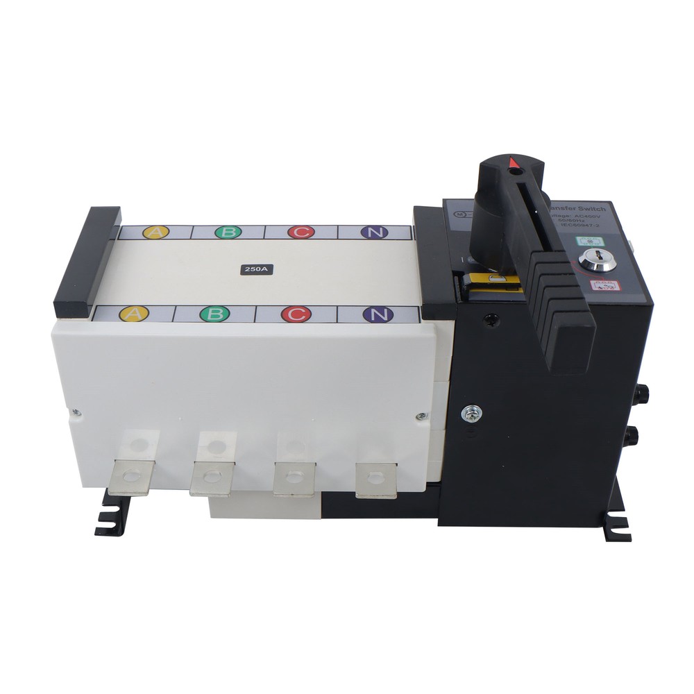 110V 220V Automatic Transfer Switch 250A 4 Poles Grid to AC Generator