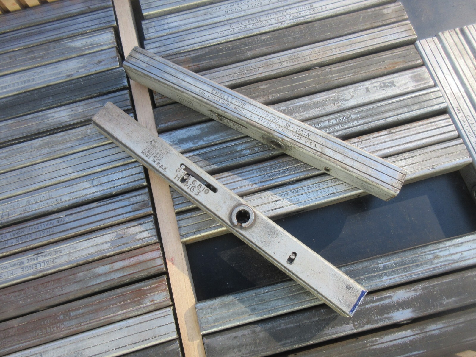 Letterpress Challenge 7 1/2" HI-SPEED Quoin A81