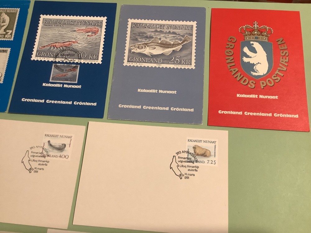 Greenland postcards 12 items Ref A1943