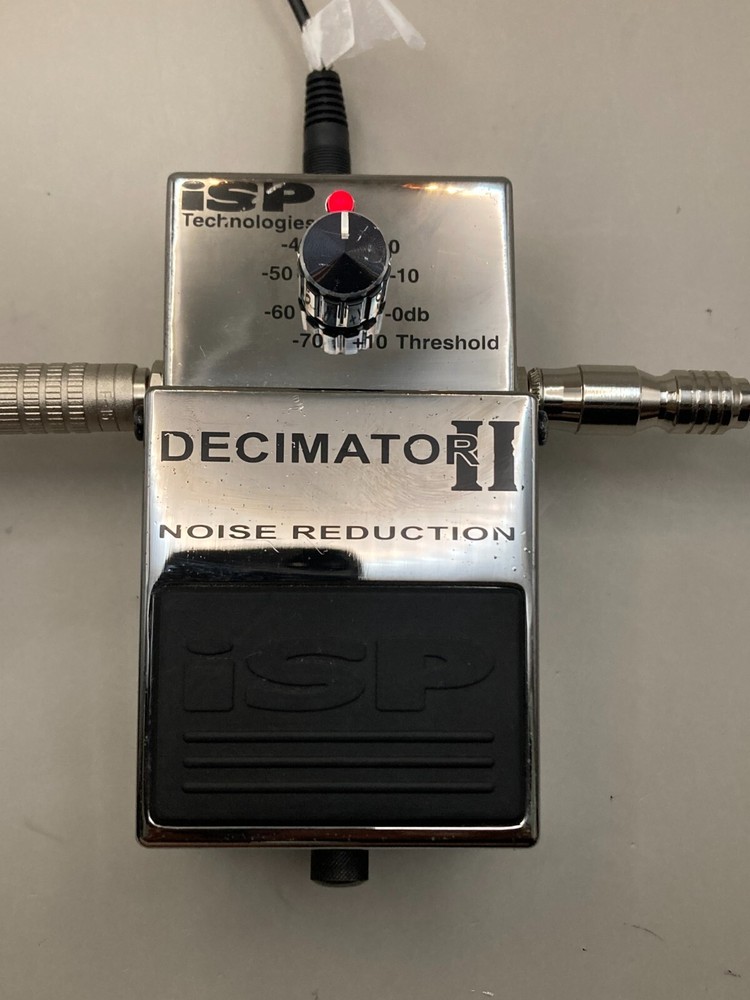 ISP Technologies Decimator II Noise Reduction Guitar Pedal Tested Work