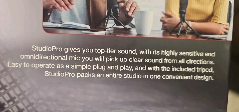 On Air Studio Pro Desktop Condenser Microphone