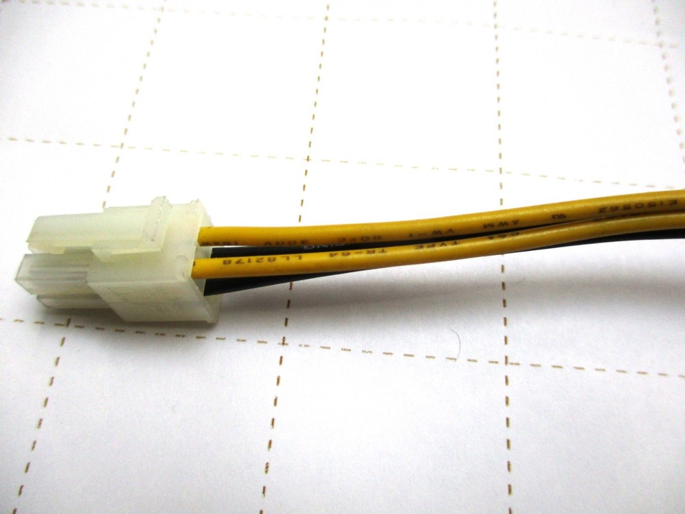 4" 4pin Molex to 4pin ATX power source converter cable
