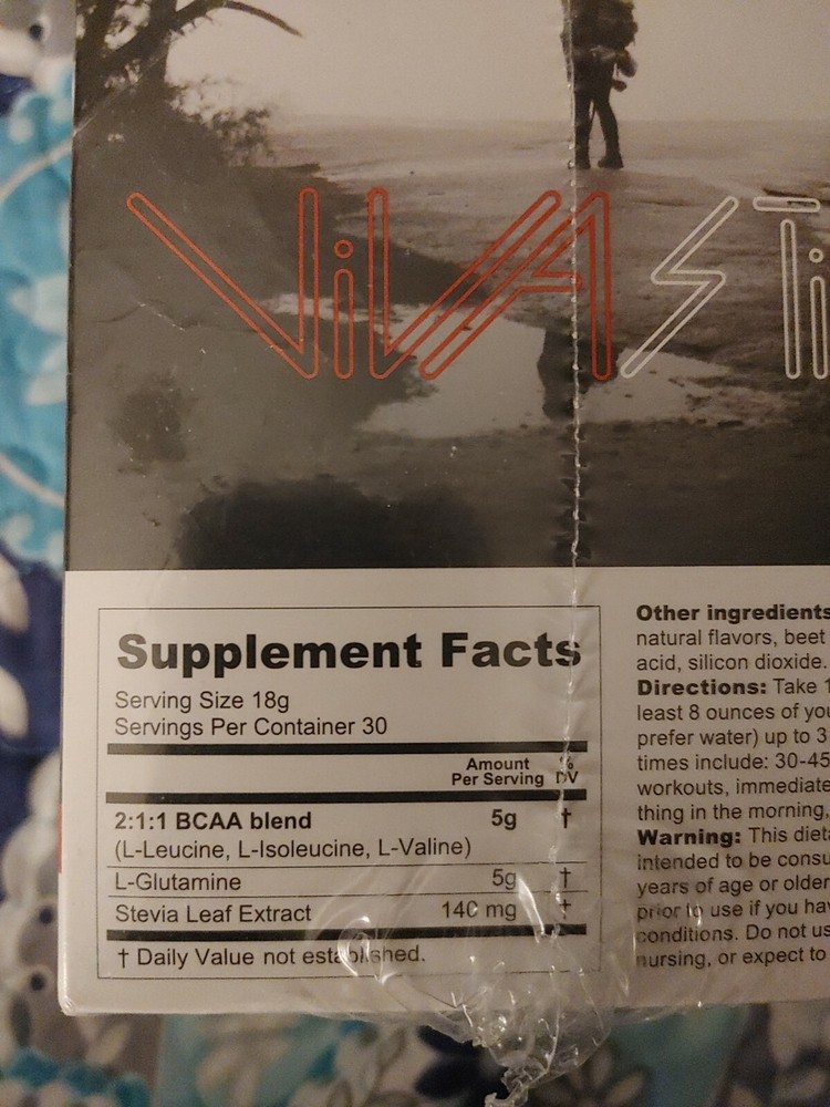 VivaStix • BCAAs, Glutamine & Beetroot 30 Single Serve Packets Cherry Limeade