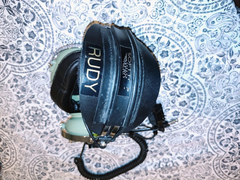 David Clark Model H10-40 Aviation Headset w/ M4 Microphone Untested