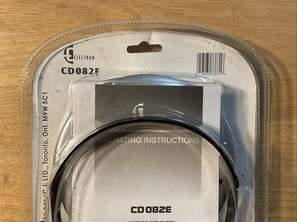 Electron Curtis CD082E Portable CD Player Compact Disc Player With Remote