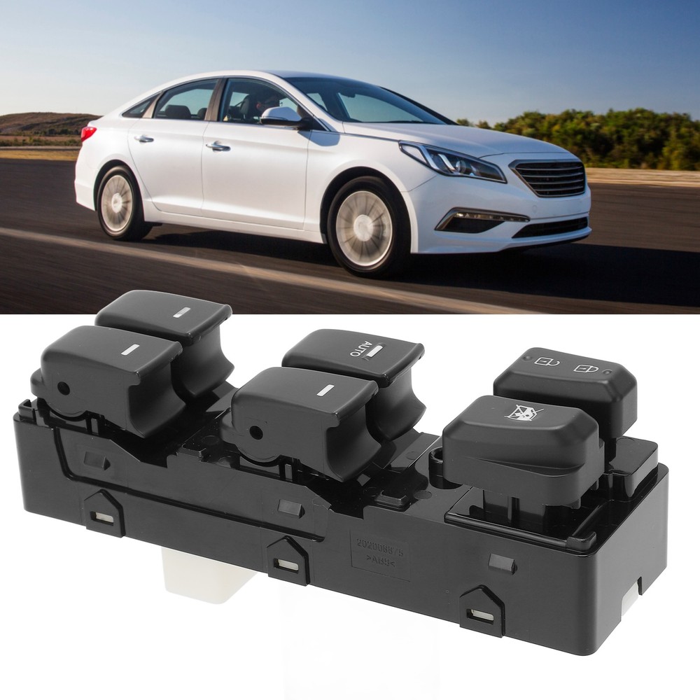 1.Black Power Window Switch For Sonata 2011‑2014 Easy Control Replacement UUFY