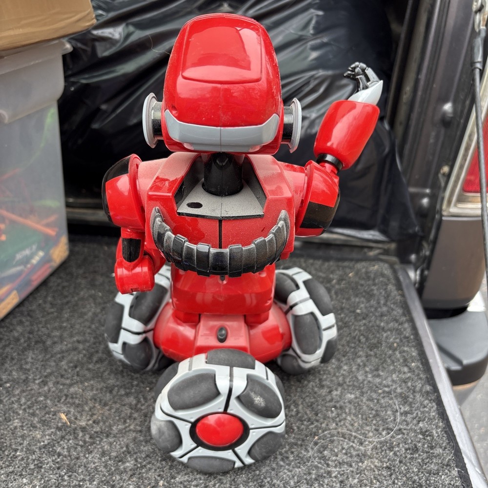 RARE 2007 WowWee Tri-Bot Talking Robot No Remote UNTESTED AS IS