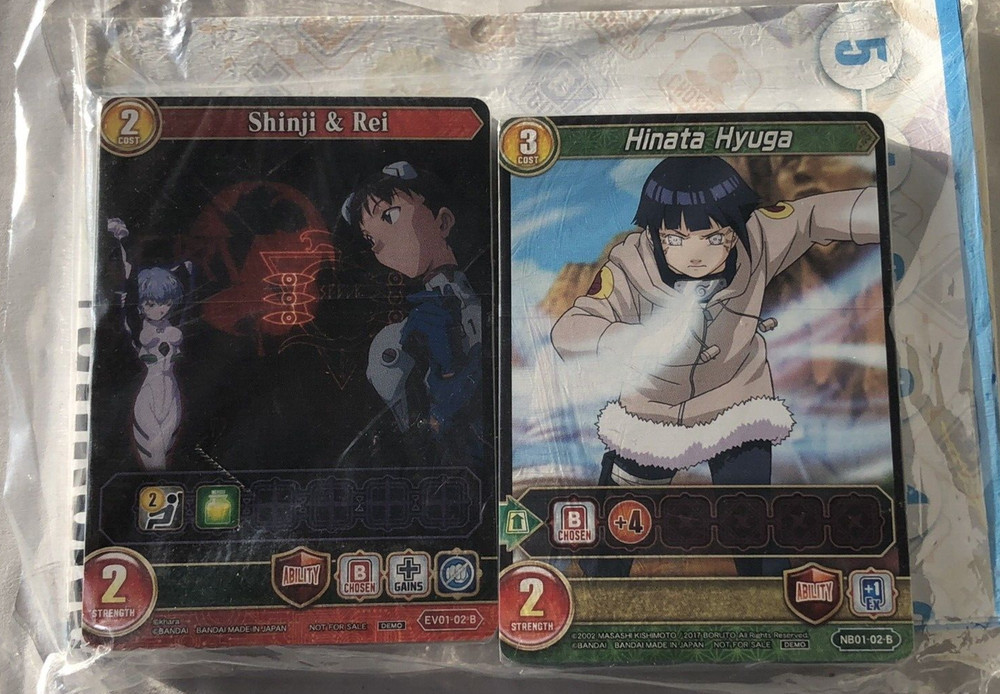 Naruto Baruto Next Generation Card Game Demo Deck Sealed