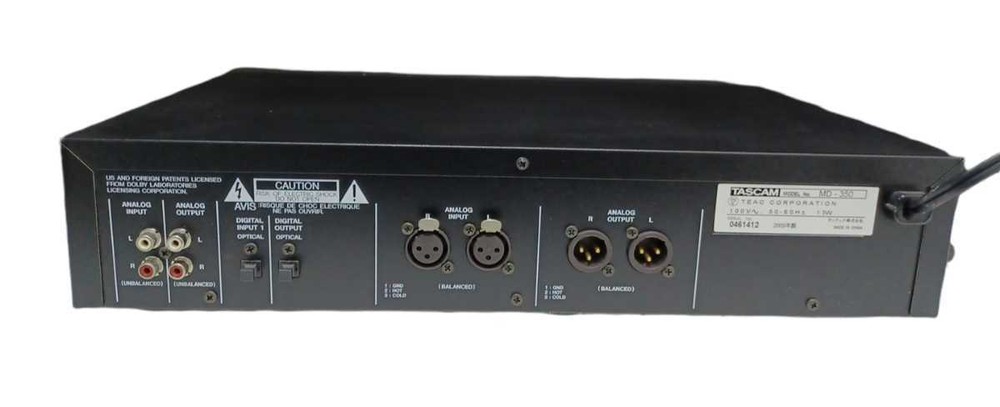 TASCAM MD-350 MINI DISC PLAYER / RECORDER MD DECK