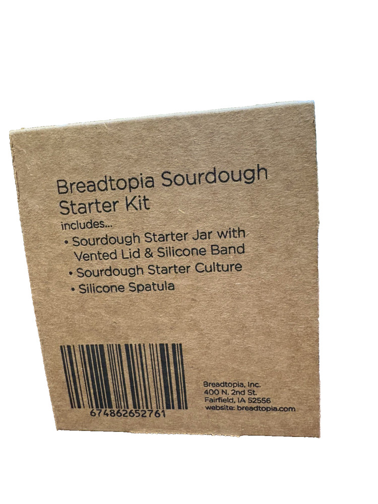Breadtopia Sourdough Starter Kit NIB