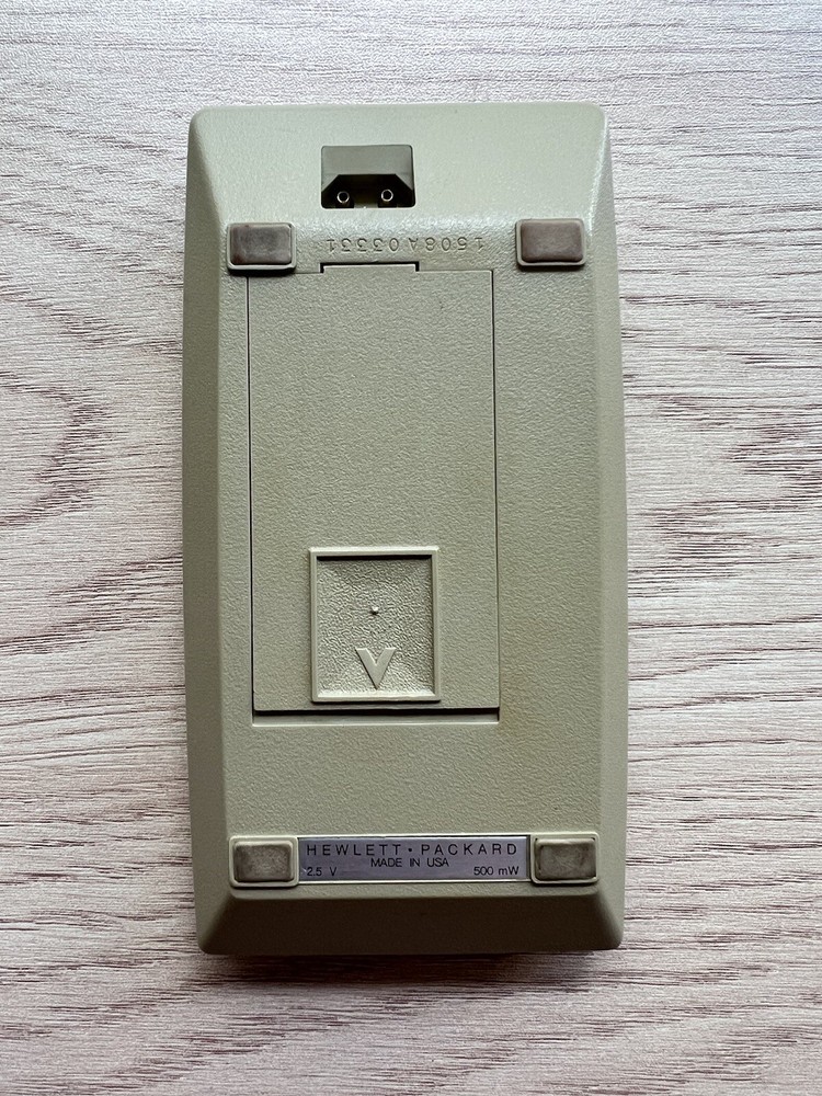 Vintage Hewlett Packard Calculator With Case