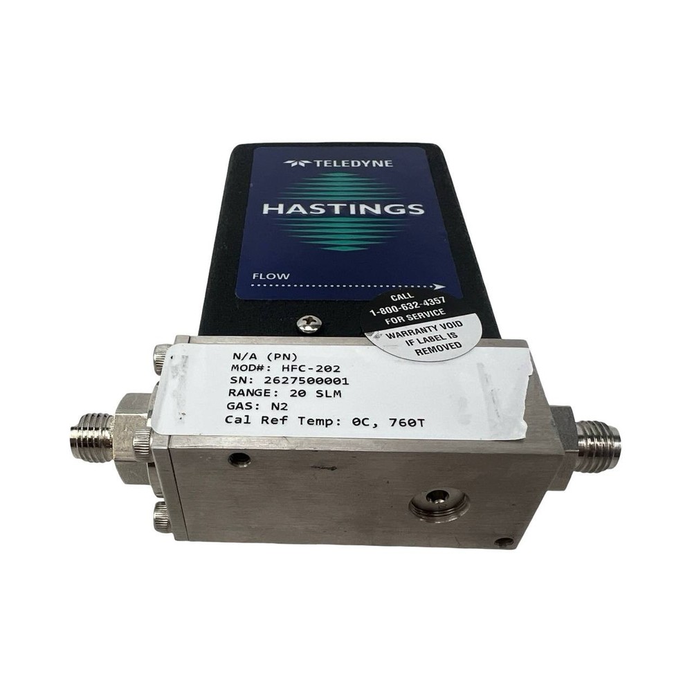 Teledyne Hastings model HFC-202 Mass Flow Controller Meter for Low Flow