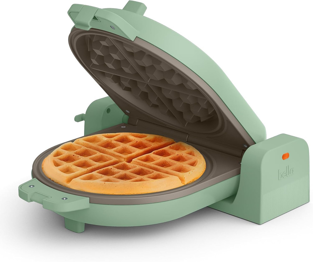Flip-N-Store Waffle Maker with Evergood™ Ceramic Nonstick Coating, Fits-Anywhere
