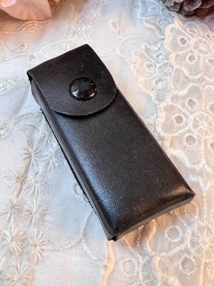 Folding Multi Tool with Carrying Case Black Handle