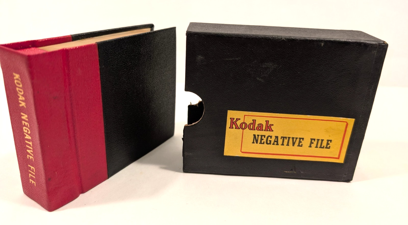 Vintage Kodak Negative File Book 100 2-7/8" x 2-7/8" Glassine Pages