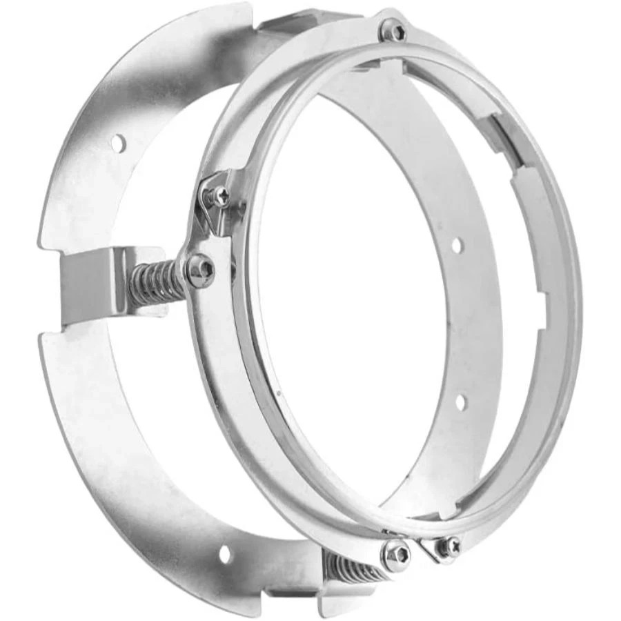 5.75 inch Round Headlight Ring Mounting Bracket Compatible with Motorcycle Headl