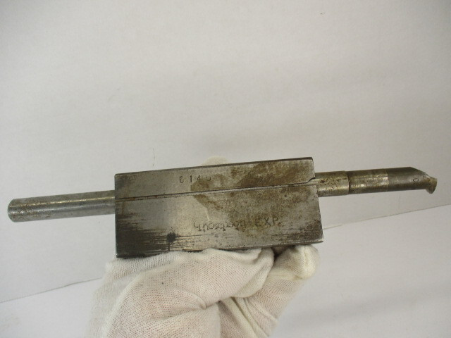 COMET # 1-A Threading Boring Bar 1/2" Shank 8" OAL & Rectangular Block Mount VGC