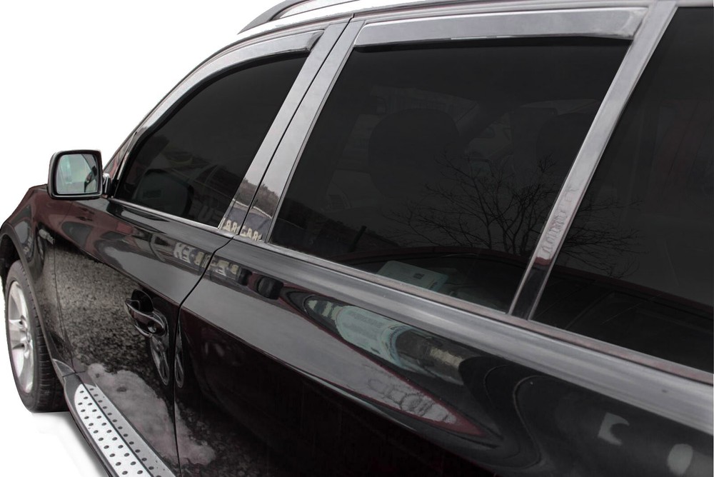 Hood Protector Bug Shield Deflector / visors rain guards for BMW X3 2004-2010